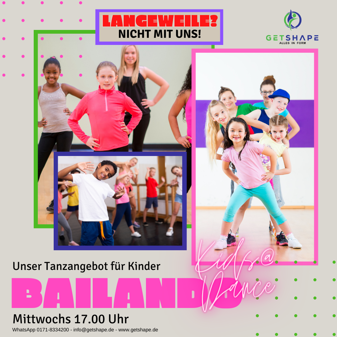 Bailando KidsDance Langeweile_ Nicht mit uns!
